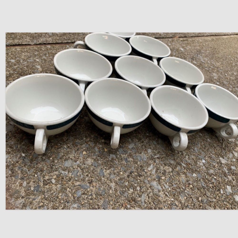 10 Jackson China International House Supply Coffee Cups